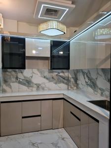 Kitchen Image of 810 Sq.ft 3 BHK Apartment / Flat for sale in Dwarka Mor New Delhi for Rs. 6000001