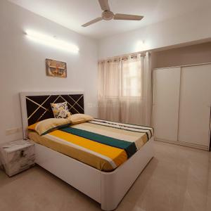 Bedroom Image of 756 Sq.ft 2 BHK Apartment / Flat for rent in Lodha Palava Downtown, Palava Phase 2 Thane for Rs. 25000