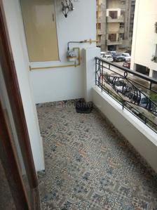 Balcony Image of 1850 Sq.ft 3 BHK Apartment / Flat for rent in Durga Pooja Apartment, Sector 13 Dwarka New Delhi for Rs. 45000