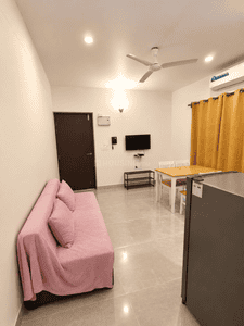 Image of 520 Sq.ft 1 BHK Apartment / Flat for rent in Nagva, Bardez, Goa for Rs. 26000