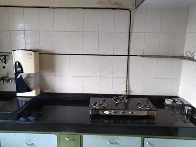 Kitchen Image of 620 Sq.ft 1 BHK Apartment / Flat for rent in Anand Sawali, Thane West Thane for Rs. 29000
