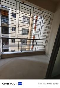 Balcony Image of 1240 Sq.ft 3 BHK Apartment / Flat for rent in Siddha Waterfront Phase I, Rahara Kolkata for Rs. 16000
