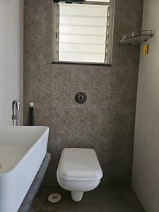 Bedroom Two Image of 1120 Sq.ft 2 BHK Apartment / Flat for rent in Majestique Manhattan B Building, Wagholi Pune for Rs. 22500