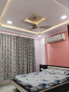 Bedroom Image of 1890 Sq.ft 3 BHK Apartment / Flat for rent in Shivam Shreeji Icon, Kudasan Gandhinagar for Rs. 31000