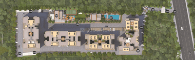 Image of 1112 Sq.ft 2 BHK Apartment / Flat for sale in Divine Palm Spring, Wakad, Pune for Rs. 8600000