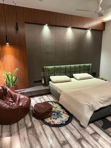 Bedroom Image of 2450 Sq.ft 4 BHK Apartment / Flat for rent in Happy Home Happy Glorious Phase 2, Vesu Surat for Rs. 75000