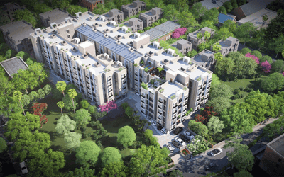 Image of 981 Sq.ft 2.5 BHK Apartment / Flat for sale in Gerugambakkam, Chennai for Rs. 7000000
