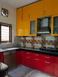 Kitchen Image of 1400 Sq.ft 2 BHK Builder Floor for rent in Sector 15 Part 2 Gurgaon for Rs. 42000