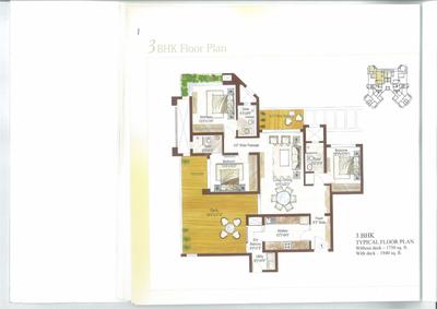 Image of 1241 Sq.ft 3 BHK Apartment / Flat for sale in Ashford Royale, Bhandup West, Mumbai for Rs. 26100000