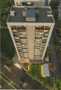 Image of 1760 Sq.ft 3 BHK Apartment / Flat for rent in Sangini Krishna Complex, Adajan, Surat for Rs. 25000