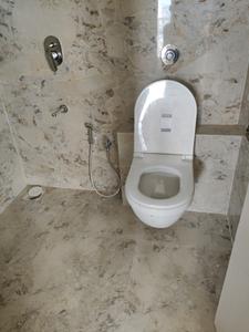 Common Bathroom Image of 600 Sq.ft 1 BHK Apartment / Flat for rent in Srishti Pride, Bhandup West Mumbai for Rs. 39000