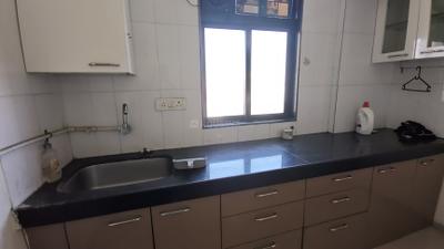 Kitchen Image of 580 Sq.ft 1 BHK Apartment / Flat for rent in Raunak City, Kalyan West Kalyan for Rs. 15300