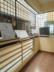 Balcony Image of 1165 Sq.ft 2 BHK Apartment / Flat for rent in Dhathri Residency, Begur Bengaluru for Rs. 28500