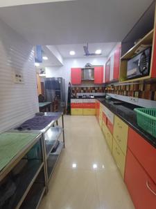 Kitchen Image of 2500 Sq.ft 4 BHK Independent House for rent in Lok Puram Extn, Thane West Thane for Rs. 120000