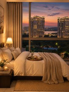Bedroom Image of 3100 Sq.ft 4 BHK Apartment / Flat for sale in NSG Chittaranjan Tower, Powai Mumbai for Rs. 77500000