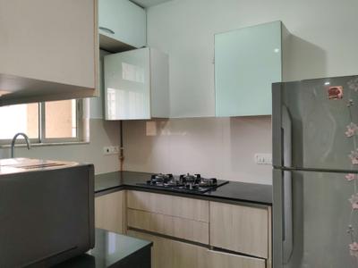 Kitchen Image of 663 Sq.ft 1 BHK Apartment / Flat for rent in Hiranandani Estate Thane for Rs. 33000