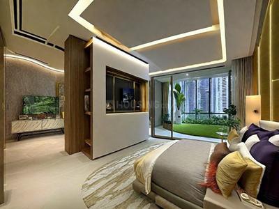 Bedroom Image of 2163 Sq.ft 4 BHK Apartment / Flat for sale in Eon One, Prabhadevi Mumbai for Rs. 173000000