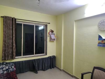 Living Room Image of 530 Sq.ft 1 BHK Independent House for rent in Vihang Valley, Kasarvadavali Thane for Rs. 20500