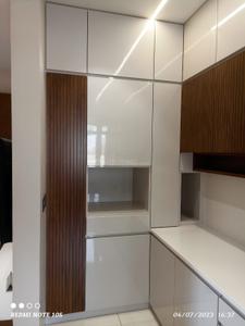 Kitchen Image of 1761 Sq.ft 3 BHK Apartment / Flat for sale in Sukirti 54, Shela Ahmedabad for Rs. 7200000