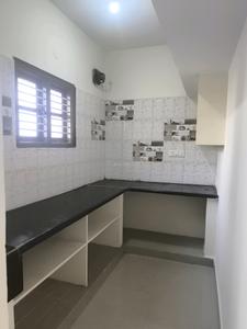 Kitchen Image of 600 Sq.ft 1 BHK Independent House for rent in Bilekahalli Bengaluru for Rs. 16500