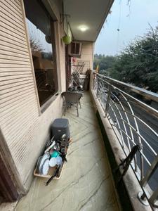 Balcony Image of 1500 Sq.ft 3 BHK Builder Floor for rent in Mansarover Garden New Delhi for Rs. 60000