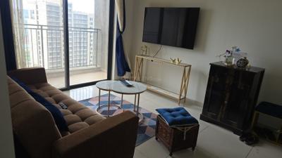 Living Room Image of 600 Sq.ft 1 BHK Apartment / Flat for rent in Shapoorji Vanaha, Bavdhan Pune for Rs. 23000