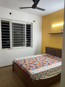 Bedroom Image of 850 Sq.ft 2.5 BHK Apartment / Flat for rent in Prestige Misty Waters, Nagavara Bengaluru for Rs. 57000