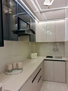 Kitchen Image of 900 Sq.ft 3 BHK Builder Floor for rent in Dwarka Mor New Delhi for Rs. 32000