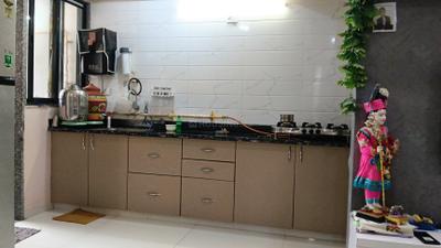 Kitchen Image of 1023 Sq.ft 2 BHK Apartment / Flat for sale in Tragad Ahmedabad for Rs. 5800000