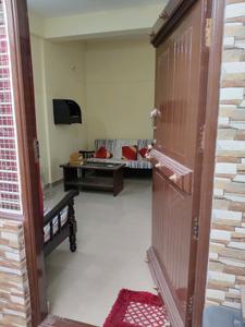 Main Entrance Image of 750 Sq.ft 2 BHK Builder Floor for rent in Kaggadasapura Bengaluru for Rs. 37000