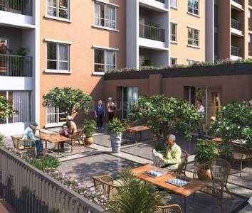 Image of 1026 Sq.ft 1 BHK Apartment / Flat for sale in TVS Emerald Serene Springs, Kelambakkam, Chennai for Rs. 8500000
