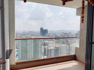 Balcony Image of 1038 Sq.ft 2 BHK Apartment / Flat for rent in Vastukalp 9 Avenues, Wakad Pune for Rs. 26000