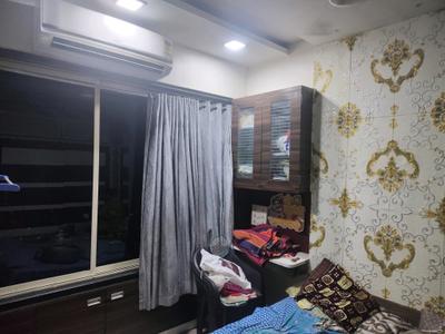 Bedroom Image of 400 Sq.ft 1 BHK Apartment / Flat for rent in Aarya Imperial Square, Thane West Thane for Rs. 17500