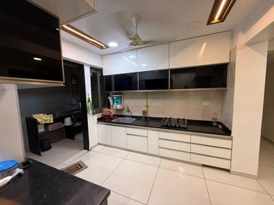 Kitchen Image of 2000 Sq.ft 3 BHK Apartment / Flat for rent in Goyal Orchid Park, Ramdev Nagar Ahmedabad for Rs. 55000