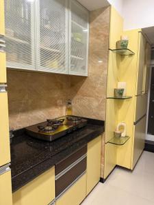 Kitchen Image of 825 Sq.ft 2 BHK Apartment / Flat for sale in Naminath Khairunnisa Heights, Umerkhadi Mumbai for Rs. 23000000