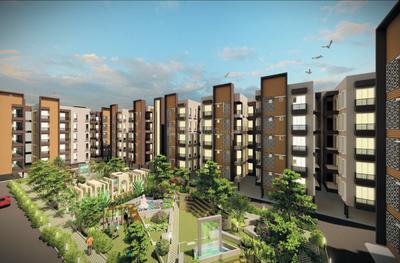Balcony Image of 1410 Sq.ft 3 BHK Apartment / Flat for sale in Phulnakhara Cuttack for Rs. 8178000