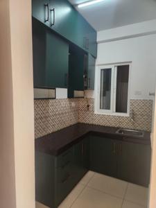 Kitchen Image of 777 Sq.ft 2 BHK Apartment / Flat for rent in Urbanrise Revolution One, Padur Chennai for Rs. 22000