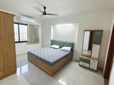 Bedroom Image of 2400 Sq.ft 3 BHK Apartment / Flat for rent in Kudasan Gandhinagar for Rs. 37000