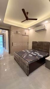 Bedroom Image of 950 Sq.ft 1 BHK Builder Floor for rent in Sector 46 Gurgaon for Rs. 26000