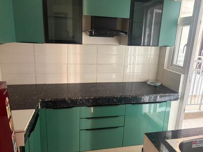 Kitchen Image of 1050 Sq.ft 2 BHK Apartment / Flat for rent in Shri Radha Aqua Garden, Noida Extension Greater Noida for Rs. 28000