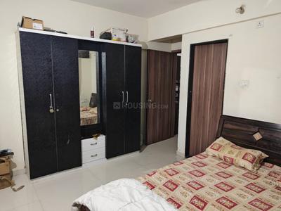 Bedroom Image of 950 Sq.ft 2 BHK Apartment / Flat for rent in Lohegaon Pune for Rs. 25000