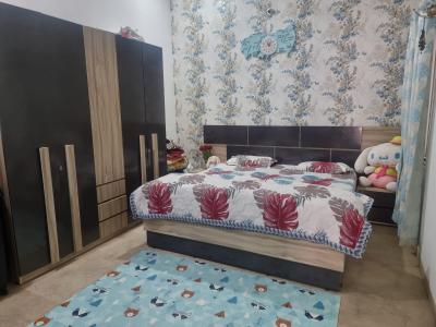 Bedroom Image of 1720 Sq.ft 3 BHK Independent House for sale in DLF Gardencity, Manglia Indore for Rs. 9900000