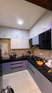 Kitchen Image of 1350 Sq.ft 3 BHK Apartment / Flat for rent in MSX Group Alpha Homes, Alpha I Greater Noida for Rs. 30000