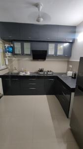 Kitchen Image of 1350 Sq.ft 3 BHK Apartment / Flat for rent in Alembic Veda II, Chhani Jakat Naka Vadodara for Rs. 28000