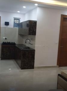 Kitchen Image of 450 Sq.ft 1 BHK Apartment / Flat for rent in Lajpat Nagar New Delhi for Rs. 40000