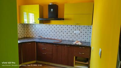 Kitchen Image of 400 Sq.ft 1 BHK Apartment / Flat for rent in Century Linea, Jakkur Bengaluru for Rs. 15000