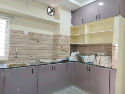 Kitchen Image of 550 Sq.ft 1 BHK Apartment / Flat for rent in Kondapur Hyderabad for Rs. 25000
