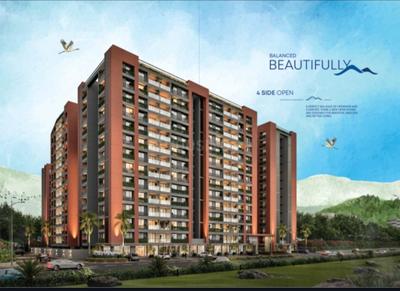 Image of 1386 Sq.ft 2 BHK Apartment / Flat for sale in Revanta Lakeview, Koba, Gandhinagar for Rs. 5544000