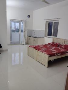 Bedroom Image of 250 Sq.ft 1 RK Builder Floor for rent in Financial District Hyderabad for Rs. 18000