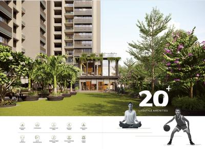 Image of 1944 Sq.ft 3 BHK Apartment / Flat for sale in Siddharth Gardenia, Tragad, Ahmedabad for Rs. 7473000